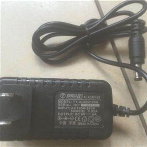 适用YJK-0901000椭圆机 跑步机电源适配器电源线9V1A通用充电器