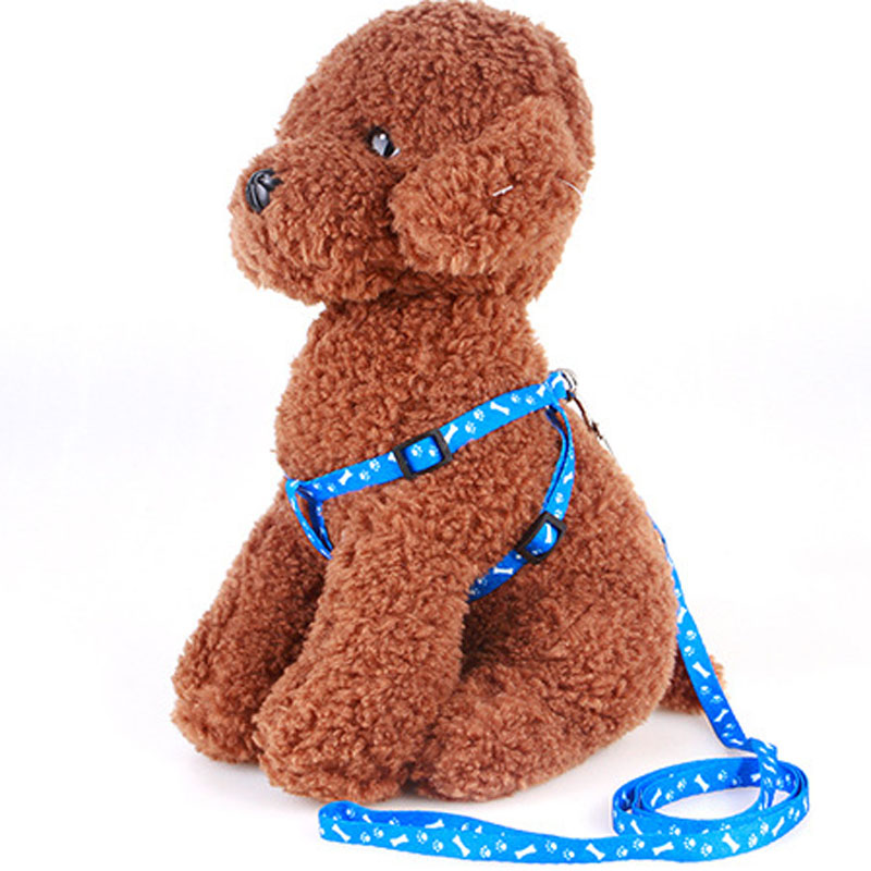 新品Cat Collar Harness Leash Adjustable Nylon Pet Traction C
