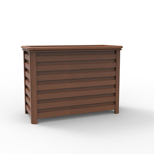 道路护栏隔离铝合金花箱 市政工程商业街道路景观花箱隔离护栏运