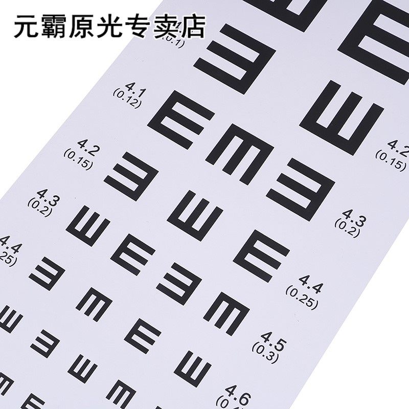 新品Eye Chart Letters Art Wall Decal Eyewear Specs Frames St