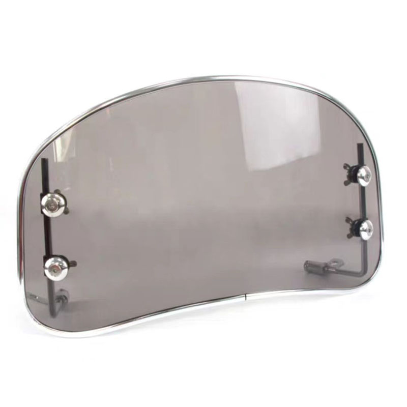 适用小牛UQI+ U+B U1D电动车改装复古挡风护板透明玻璃装饰护手配