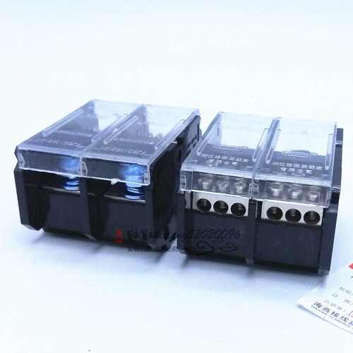 海燕 FJ6D-150-02/3v 单相三表户导轨式接线端子 二进六出分线端
