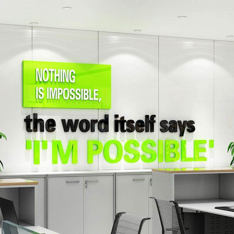 英文外贸公司办公室墙面装饰品企业文化墙工作会议室背景墙墙贴画,家居饰品,文化墙贴,淘宝优惠券,粉丝福利购,淘宝优惠卷