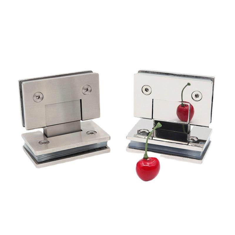 方形直边180度双轴双边浴室玻璃夹合页淋浴房铰链家装五金工程件,基础建材,门夹,淘宝优惠券,粉丝福利购,淘宝优惠卷