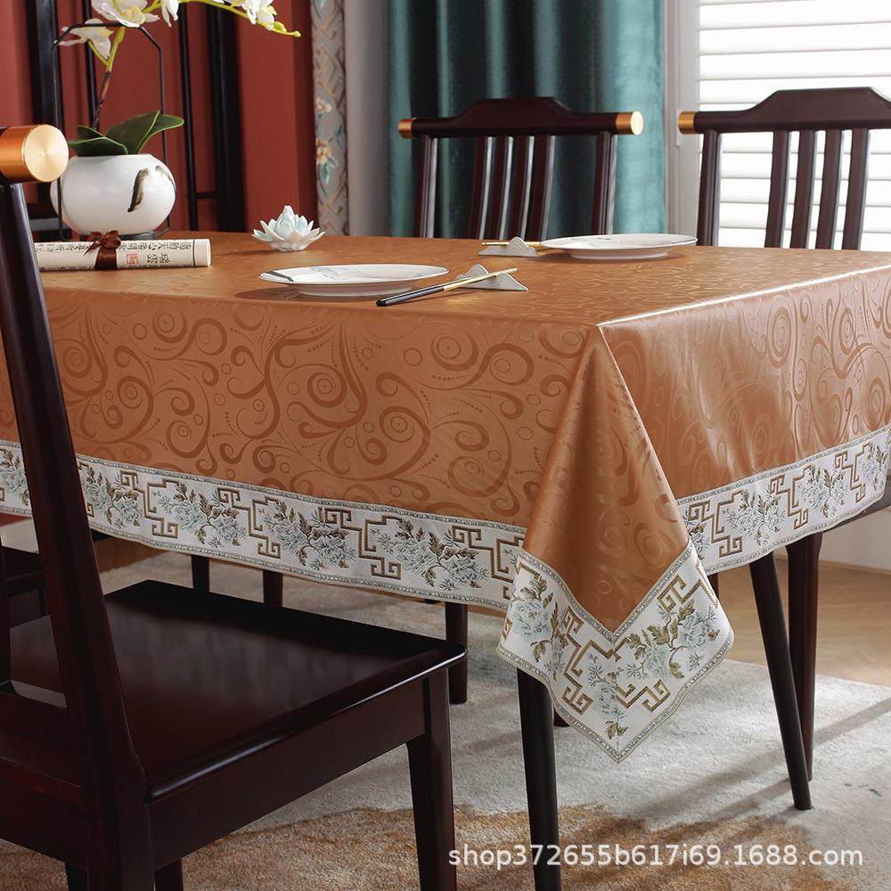 轻奢餐桌布防水防油防烫免洗台布 家用酒店长方形茶几布会议桌布,居家布艺,家纺布艺/布料面料缝制服务,淘宝优惠券,粉丝福利购,淘宝优惠卷