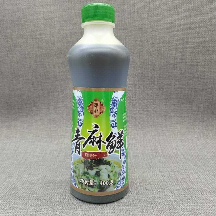 臻厨青麻鲜调味汁400g青花椒青葱混合花椒油拌面拌凉菜烹调味品