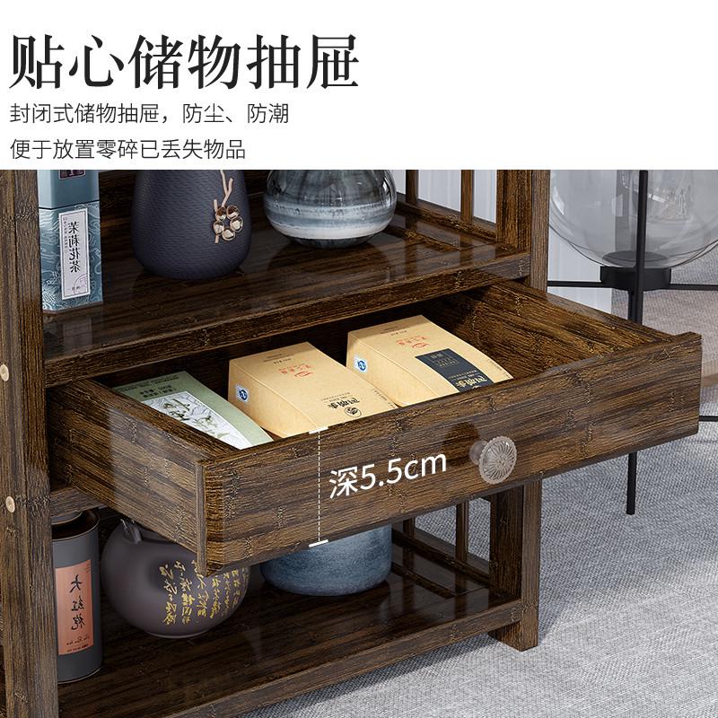 爆款茶水柜茶叶泡茶台客厅桌边柜餐边柜办公室茶具置物架储物收纳