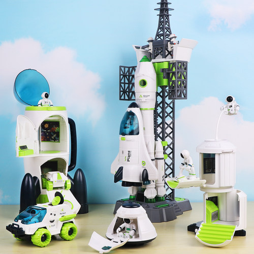 中国航天模型仿真玩具火箭发射架