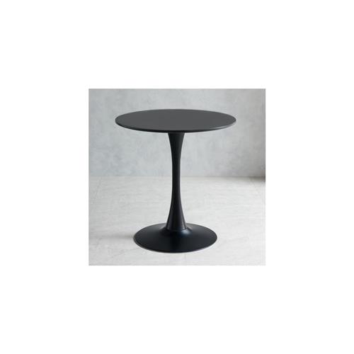 适用圆桌简约休闲郁金香烤漆白色洽谈桌咖啡奶茶店餐桌阳台北欧小