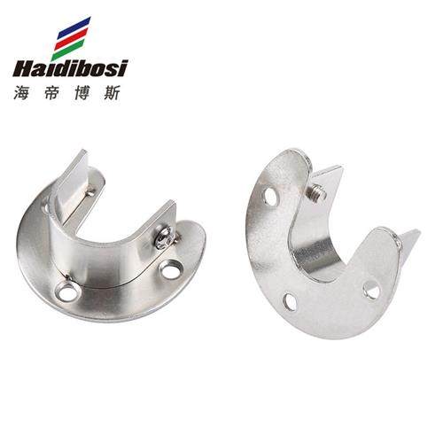 25mm加厚不锈钢开口法兰座衣柜法兰圆管座托架衣通座毛巾座挂衣杆,基础建材,家具连接件,淘宝优惠券,粉丝福利购,淘宝优惠卷