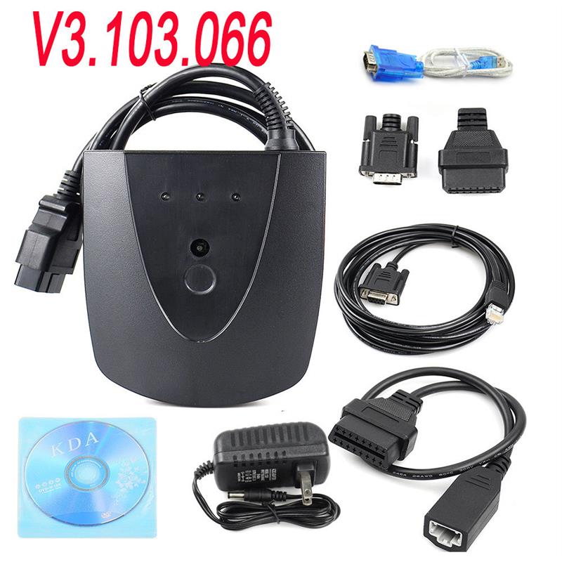 适配跨境 双板本田HDS HIM HDS V3.104.24 带RS232 OBD2 汽车诊断