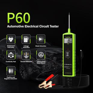 Topdiag 适配跨境新品 P60汽车电气系统测试仪汽车电源电路探针测