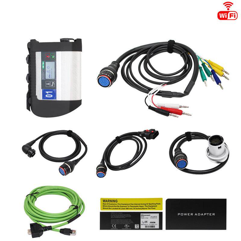 适配跨境 MB STAR C4 OBD2适用于奔驰汽车检测仪诊断仪WIFI支持DO