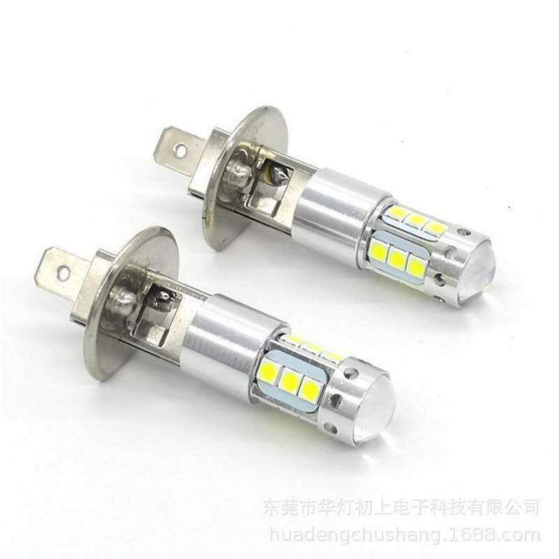适配工厂货源H1H3 80W 16SMD高亮车灯恒流解码LED防雾灯前雾灯LED
