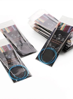 looen/朗恩环形针编织工具毛衣针不锈钢棒针毛线织针手工循环套