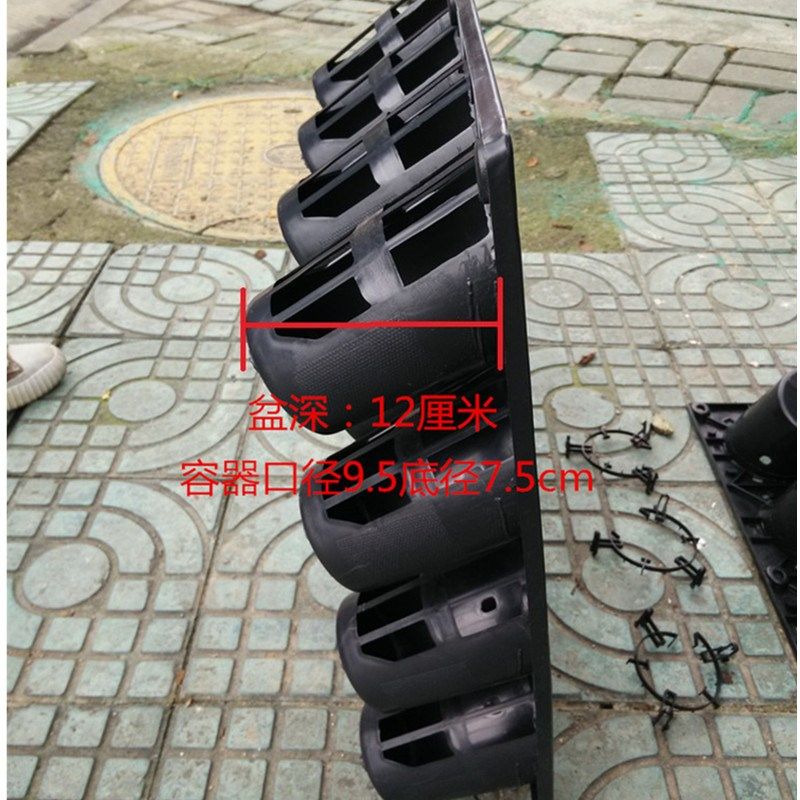 垂直大花盆塑料立体绿化墙组合种植箱壁挂组装创意花盆厂家直销