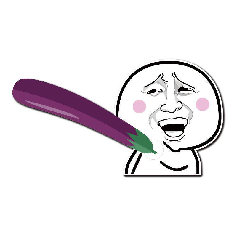 极速汽车雨刷器车贴后雨刮搞笑贴纸车贴暴走表情改装后玻璃装饰贴