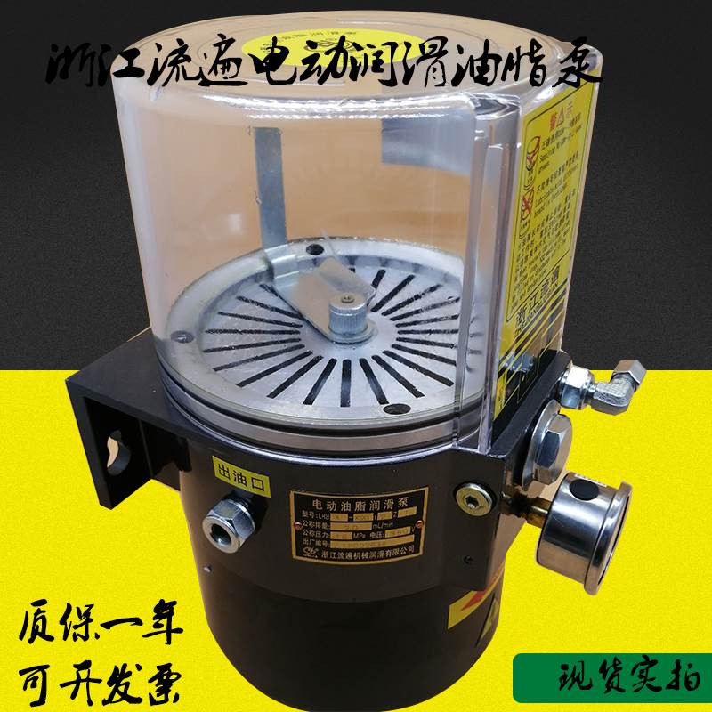 浙江流遍电动润滑泵LRB1-K20/2ZI冲床奶油泵LRB2-K20/3ZKI油脂泵