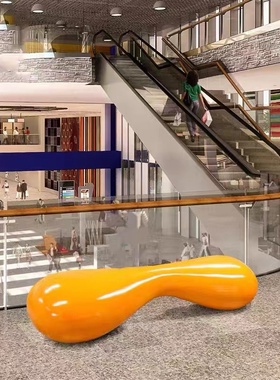 玻璃钢创意眼镜商场美陈摆件广场公园步行街落地景观休闲座椅定制