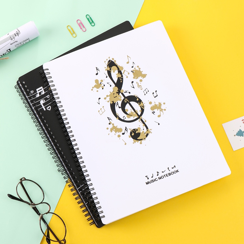 a4 music file音乐夹乐谱文件spectrum clip file binder钢琴谱夹