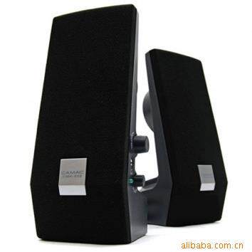 CAMAC USB电脑音响 2.0 小对箱音箱 礼品音响 台式音箱 工厂直销