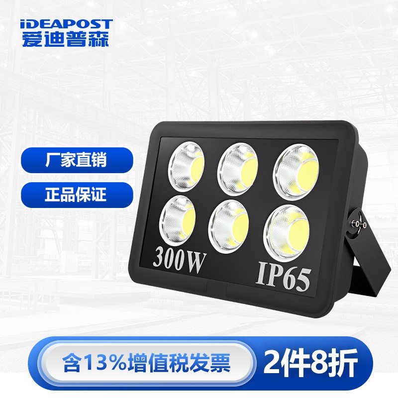 爱迪普森 AD-GTQ022 LED投光灯防水户外安装式220V铝合金投射灯