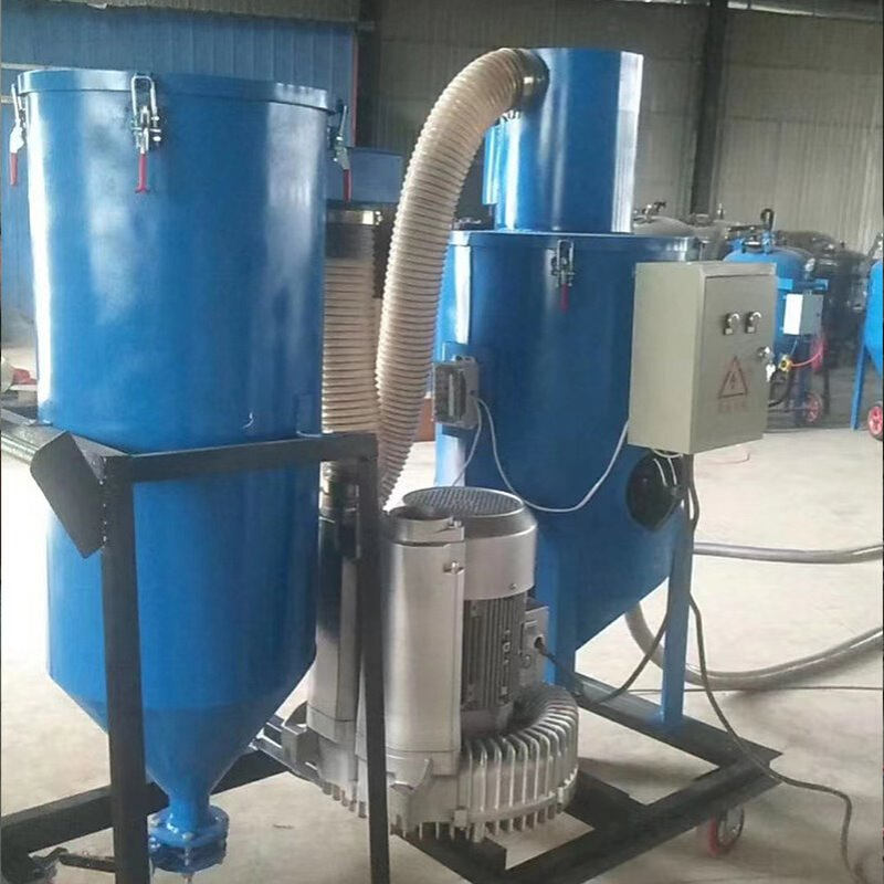 奥莱 厂家现货喷砂机钢结构除锈移动喷砂机手动喷砂机箱式喷砂机