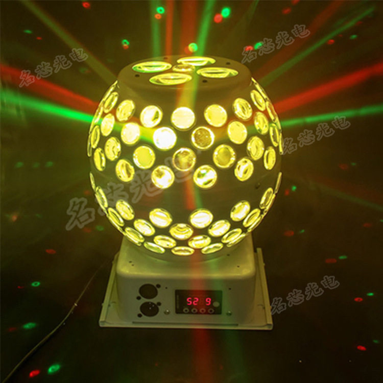 新款LED舞台灯具灯笼图案灯声控舞台灯水晶魔球灯大促销