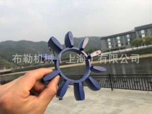 布勒ROTEX48/GR55/GS65聚氨酯减震垫/弹性体/缓冲胶垫/梅花瓣红色