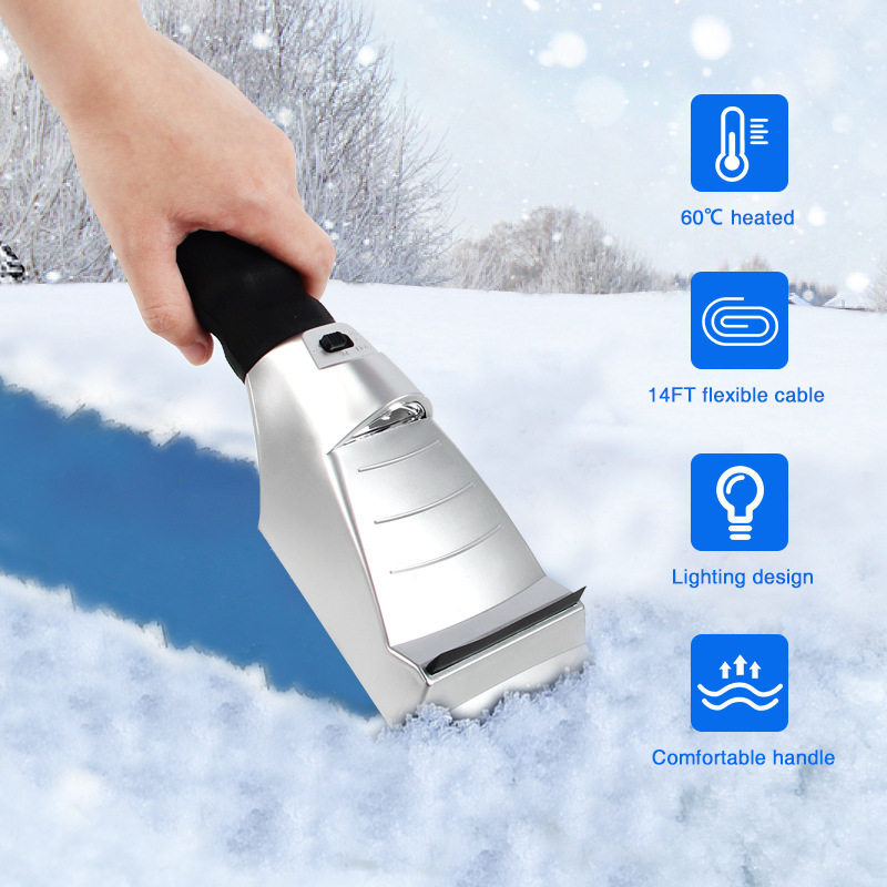 车用硅胶加热除雪铲刮刷套装