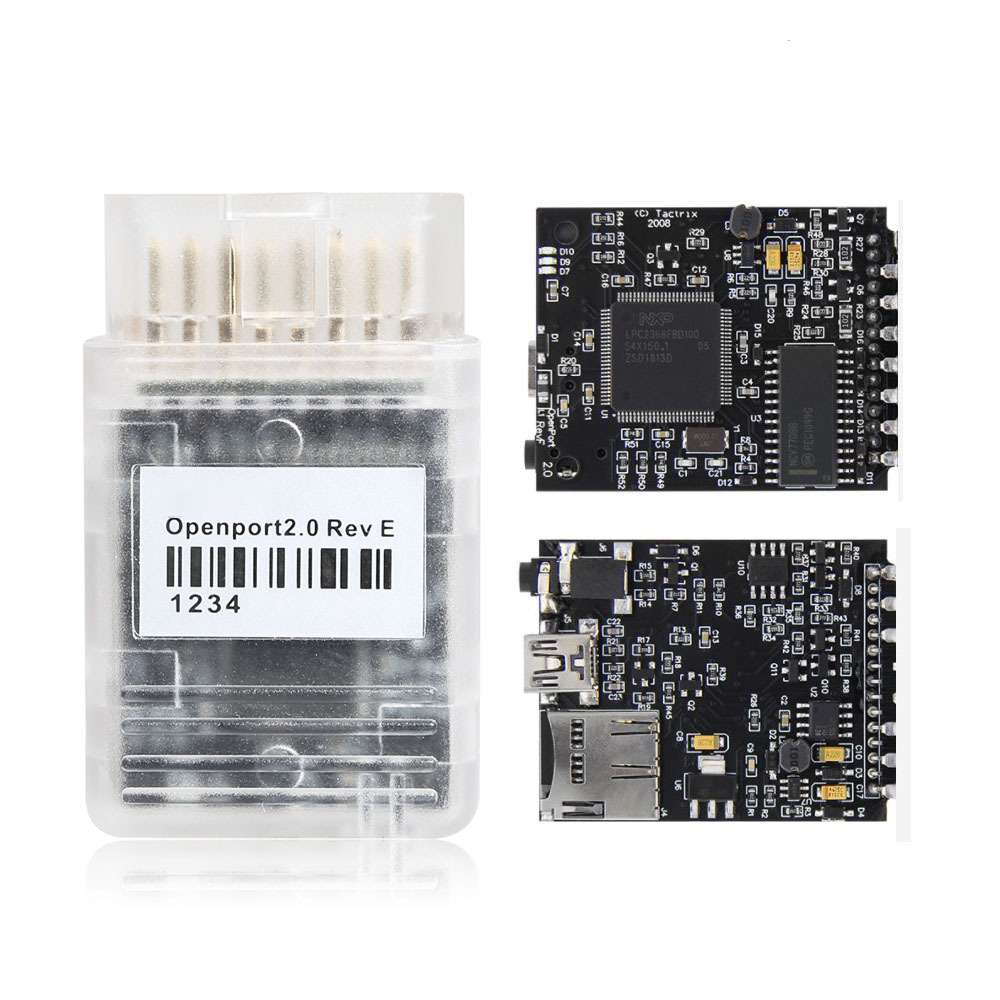 Openport 2.0 ECUFLASH ECU CHIP TUNING TOOL镀金接头汽车诊断仪