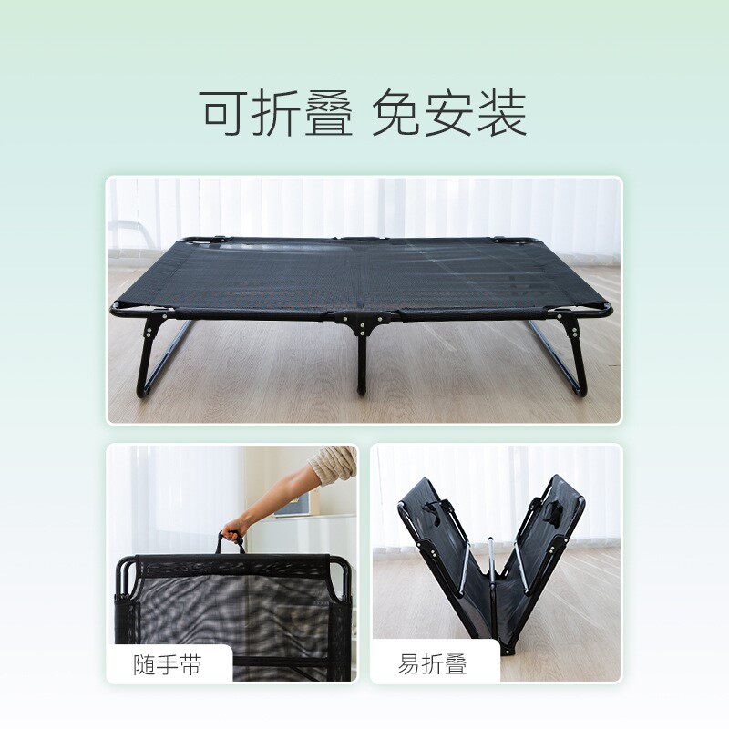狗狗可折叠行军床免安装全水洗耐磨耐刮夏季金毛萨摩大型狗床狗窝