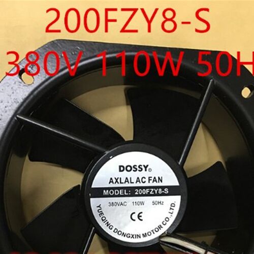 DOSSY 200FZY8-S 380V 110W 22580 22.5CM 全金属 交流 散热风扇