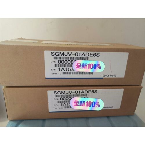 全新原装安川 SGMJV-01ADE6S 100W伺服电机