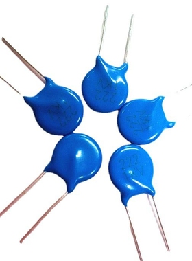 陶瓷电容高壓瓷片電容222K1KVP5Y5P蓝色高诱电型陶瓷电容厂