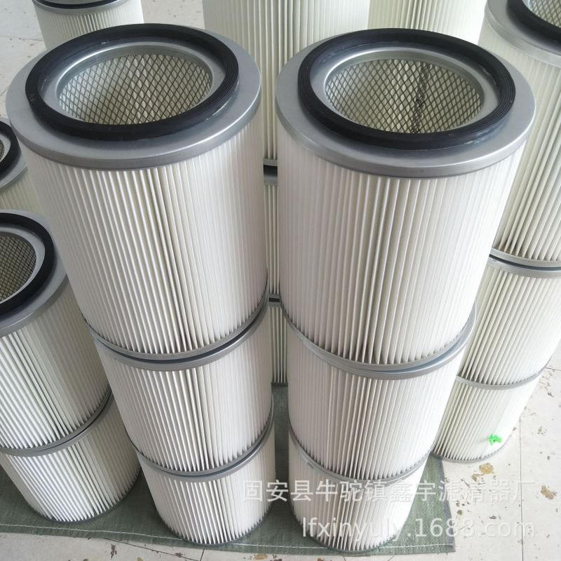 鑫宇供应HV滤纸空气滤筒325x215x1000打磨粉尘滤筒