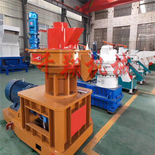 农村致富项目稻壳立式环模颗粒机 秸秆煤炭成型松木生物质压块机