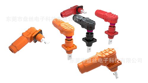 350A/300A/250A Φ12快插储能连接器 黑色/红色/橘黄色