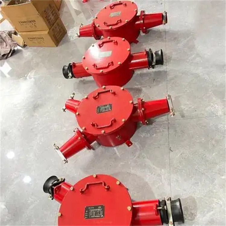 防爆铝合金三通直通角通分线盒
