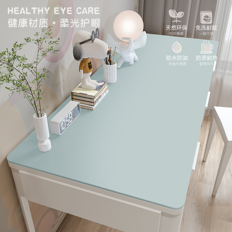 速发桌垫面革学桌垫餐桌垫防水防油电脑茶几书生桌皮pvc桌布