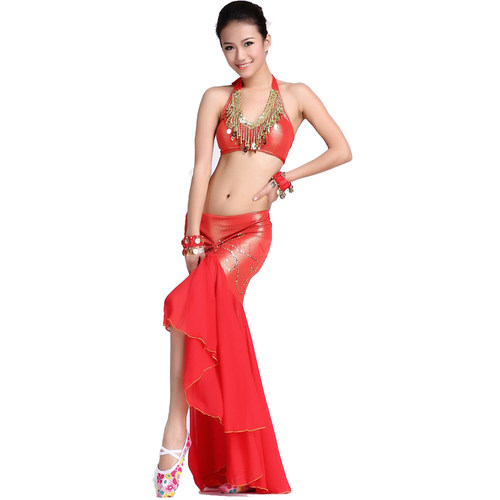 速发肚皮舞练功服2024新款 性感凰背裙子成凤人露练习演出舞蹈服