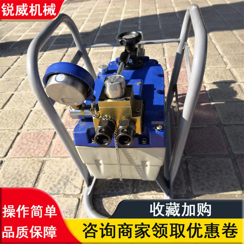 锚索张拉机具泵 气动液压泵 井下用气动泵 矿用便携式张拉机泵