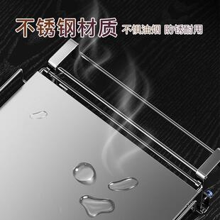 桌板厨房台面置物架收纳不锈钢台橱柜门延展辅助隔板悬挂可折叠