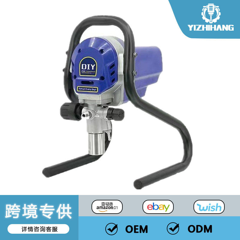2900电动喷漆枪喷漆机家用家具油漆喷漆工具乳胶漆喷涂机不锈钢