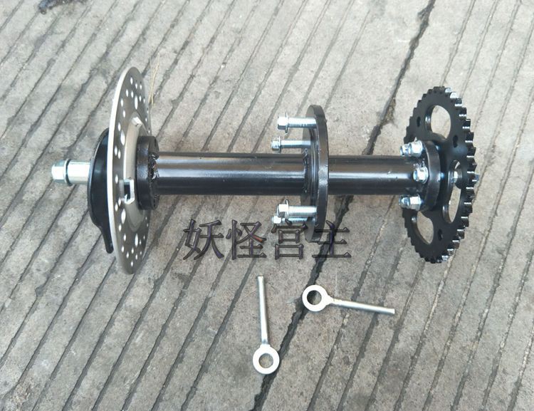 ATV沙滩车后轮轮毂座法兰全套