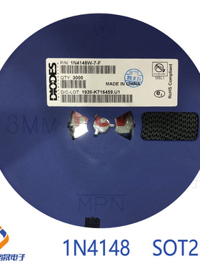1N4148W-7-F SOD123/323/523 SOT23 丝印T4  开关二极管