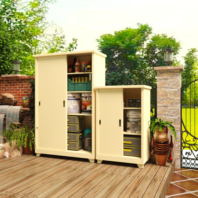 户外储物柜防水防晒庭院杂物收纳柜大容量阳台置物柜推拉门0甲醛,住宅家具,户外储物柜,淘宝优惠券,粉丝福利购,淘宝优惠卷