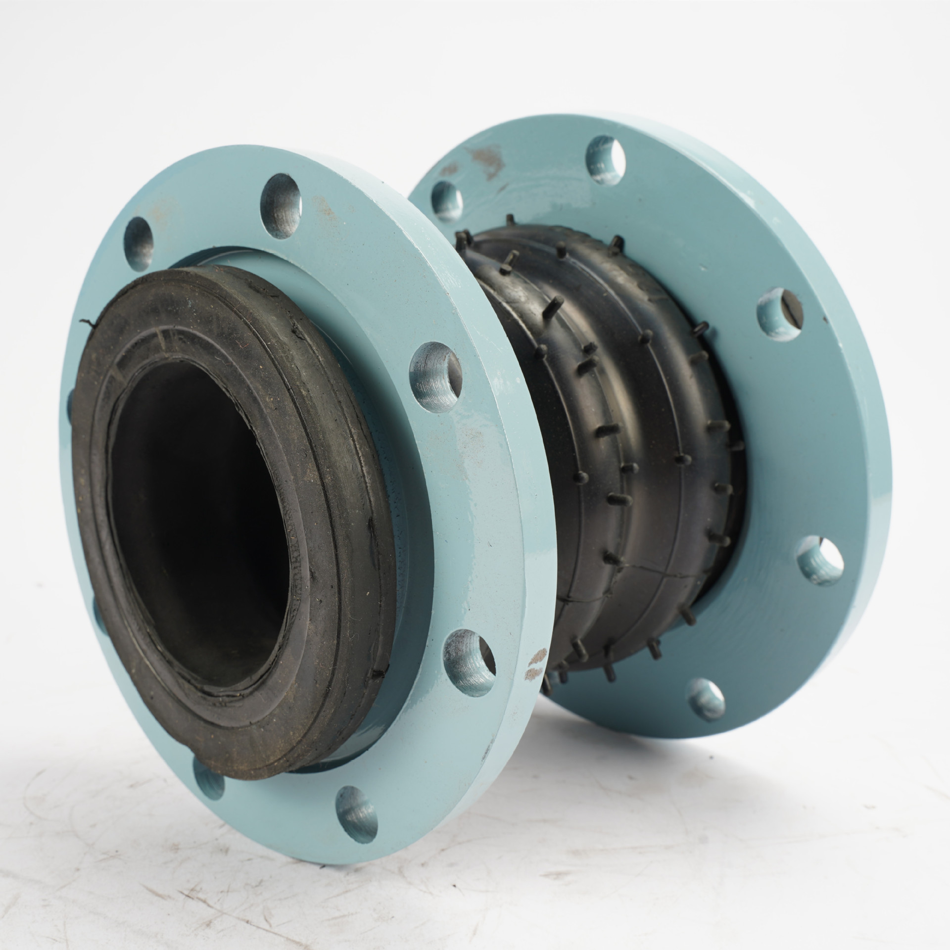 【同心异径橡胶软接头】偏心异径防脱拉法兰橡胶软连接厂家可批发