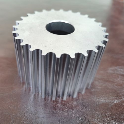 工业机械设备铝合金同步带轮8M传动齿轮高精度皮带V同步轮来图来