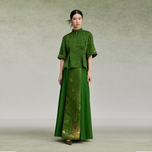 织造司旗舰店竹临君衬衫